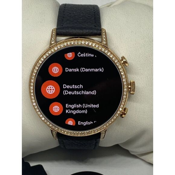 Fossil Gen 4 Authentic Digital Dial Smart Watch Custom Band FTW6030 DC143 - Picture 3 of 12